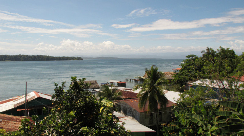 View from Isla Bastimentos