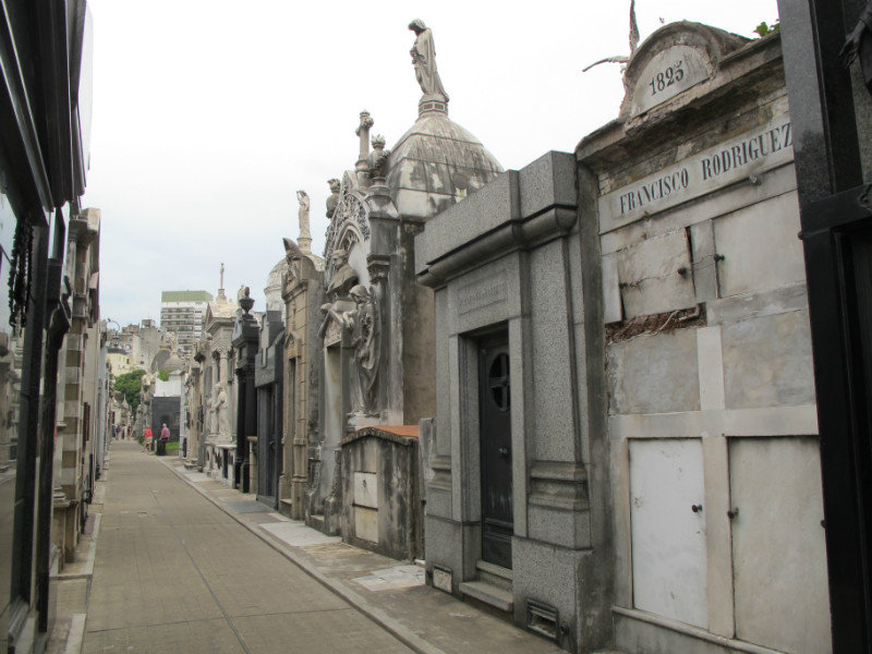 Recoleta cemetery  - where the very rich are buried