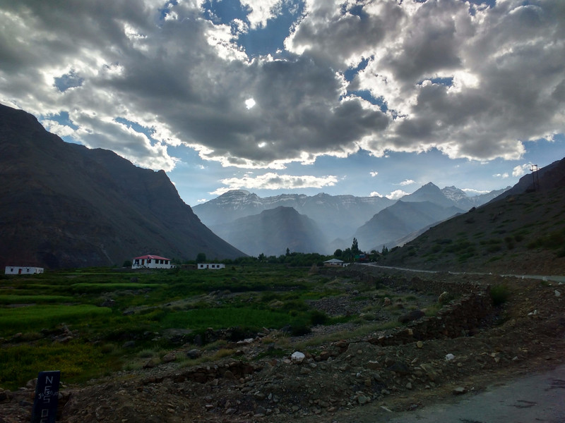 Lahaul river valley