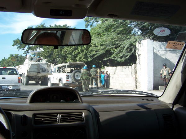 UN in Port au Prince