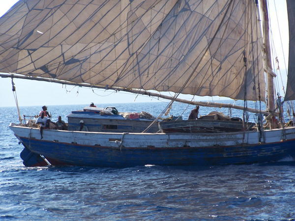 Haitian sailboat
