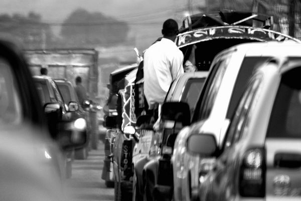 Traffic in Port au Prince