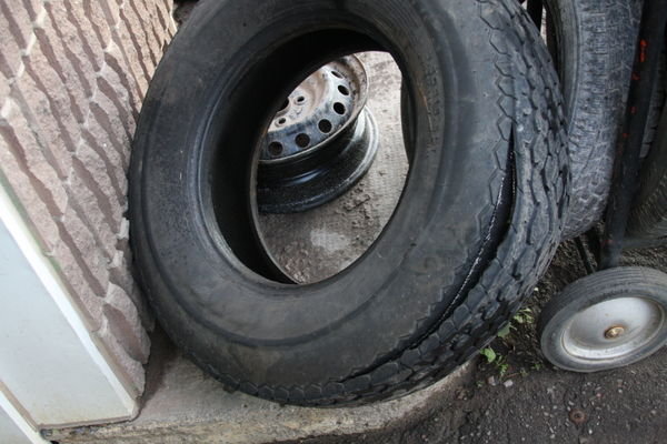 Blown Tire!! 