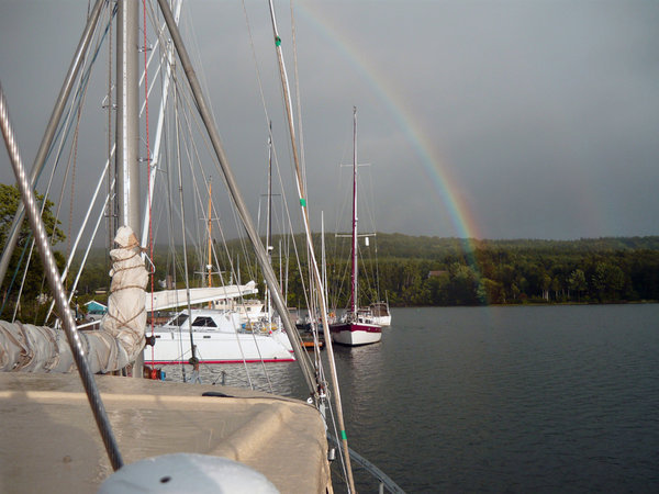 WeBeSailing Rainbow at Dundee Marine