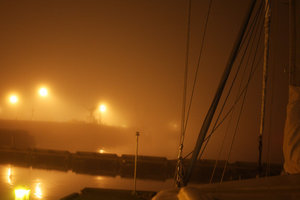Heavy Fog in the port of Yarmouth