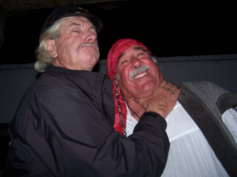 Skip Henderson and Captain Ron
