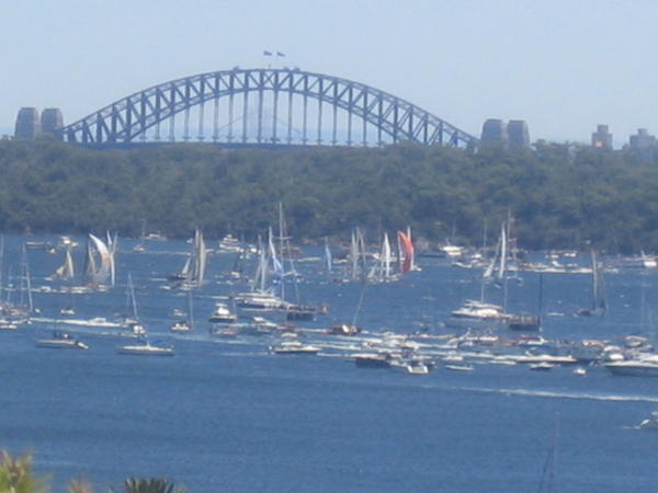 Sydney to Hobart race on Boxing Day