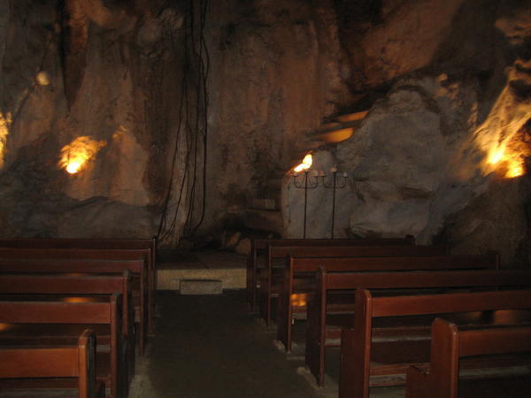 Church inside the caves