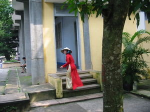 Woman in Traditonal Dress