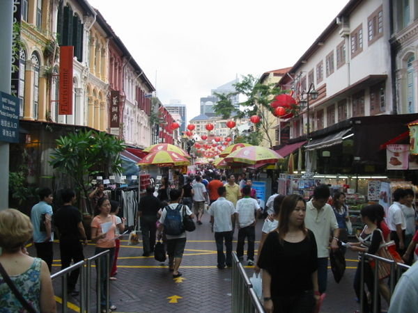 Chinatown in Singapore is a bit Expensive and Touristy