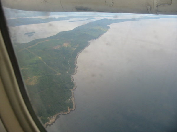 Galiano Island from the Air