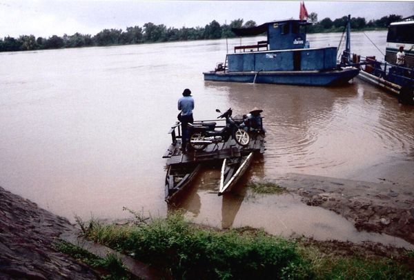 Mekong river ferry