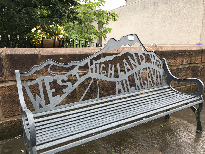 The West Highland Way Bench