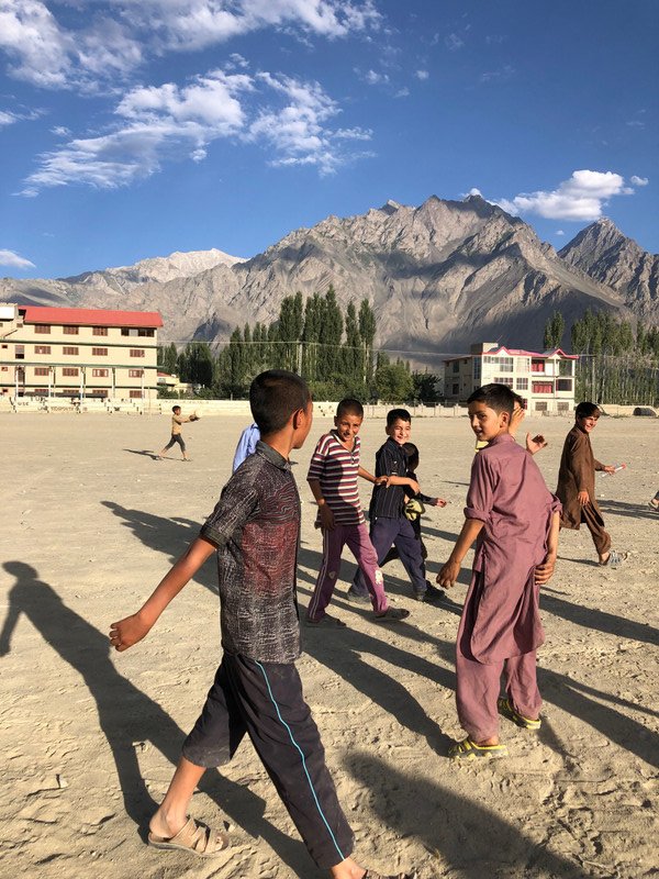 Local Kids Playing Soccer