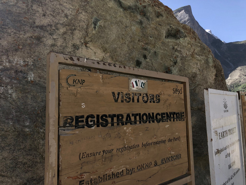 Visitor Registration Post