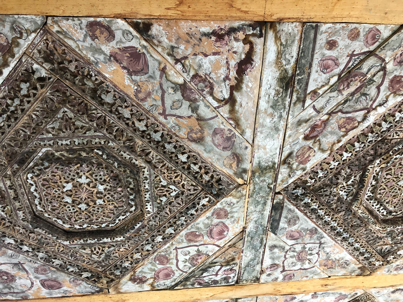 Close Up Of Ceiling Work 
