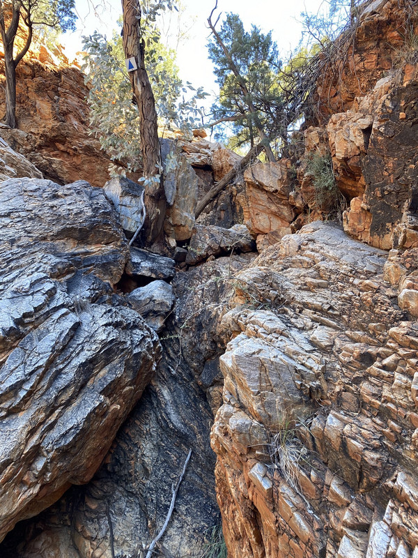 It's a Long Gorge, Boulders Commence