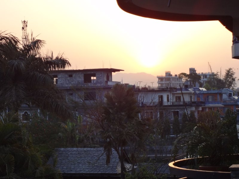 Sunrise in Pokhara