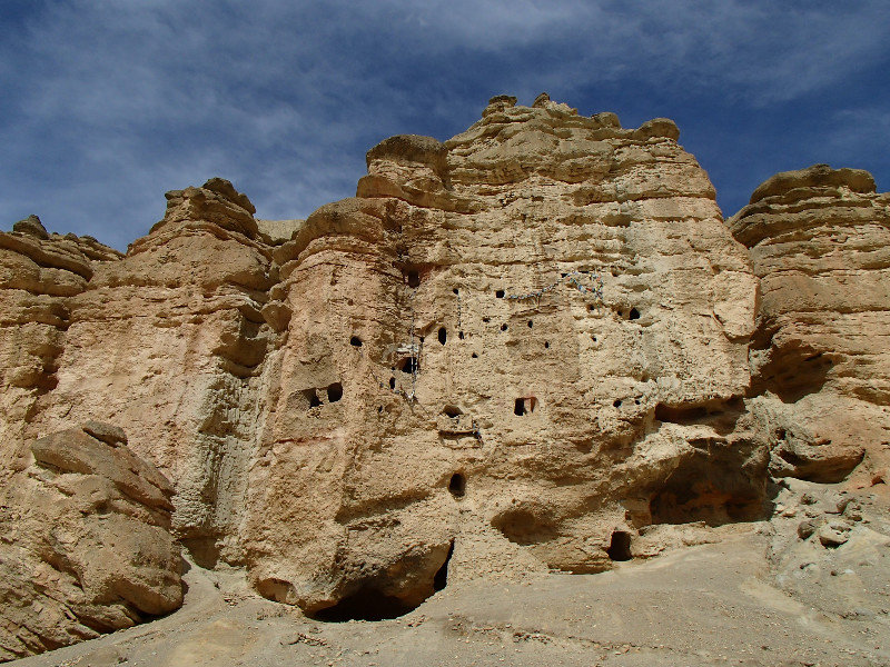 Looking back on the Chosar Caves | Photo