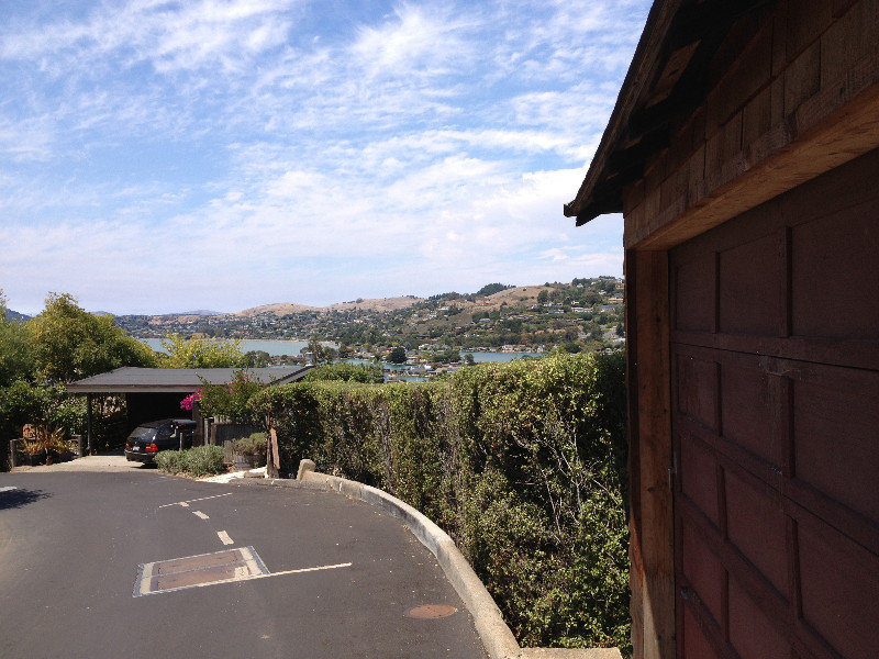 View from hills in Tiburon