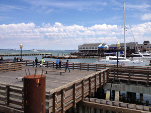 Pier for Tiburon Ferry