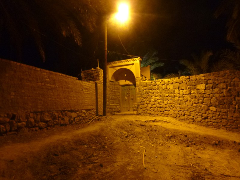 Village by night