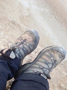 Feet Overlooking the Grand Canyon