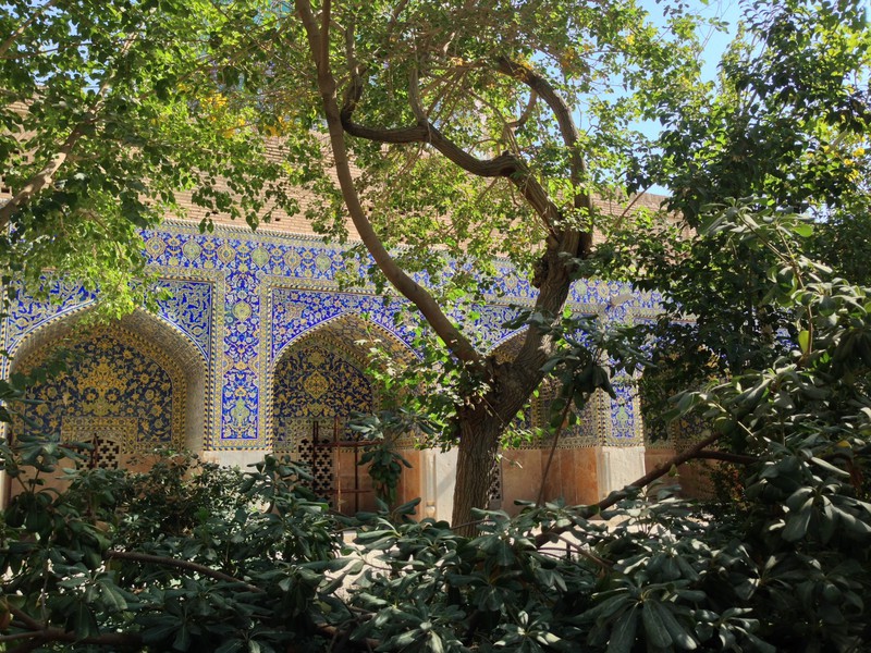Masjed-e Shah - Leafy Courtyard
