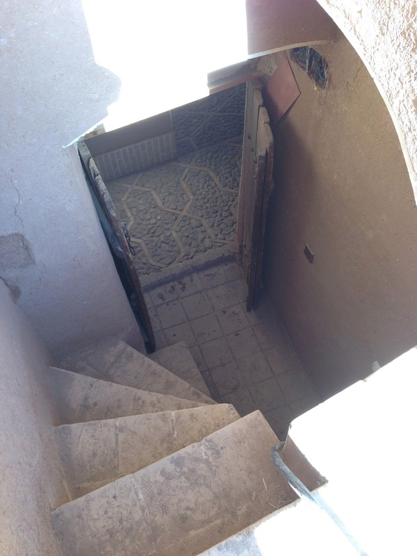 Ehsan Traditional House- stairs to my room