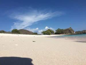 Pink sand beach