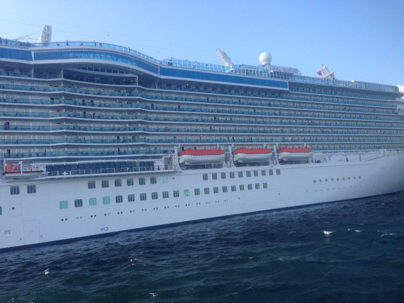 Mega cruise ship