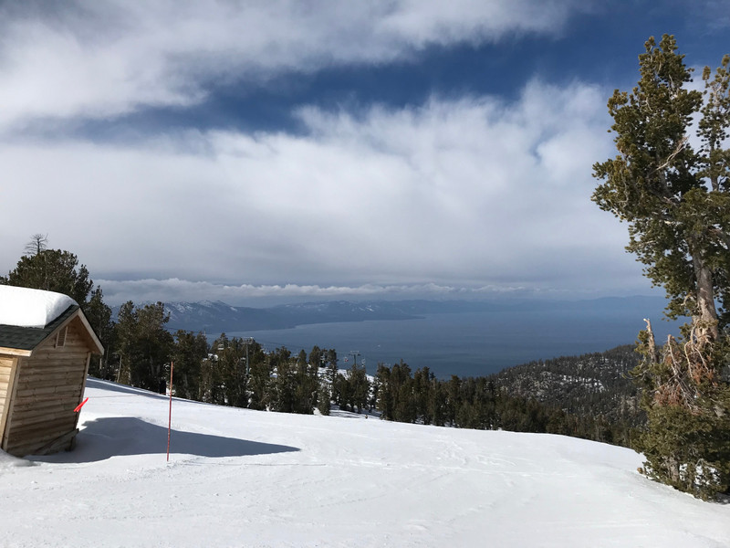 Day 1 - Lake Tahoe, from the California side of Heavenly ski resort