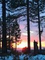 Sunset over Kit Carson Pass