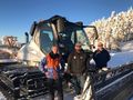 Dale, Ty, Dwayne and the Snow Cat