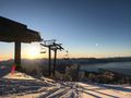 Sunset at Sky Express Chair