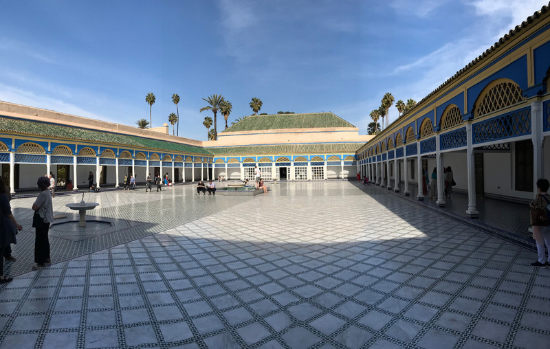 Bahia Palace - harem courtyard