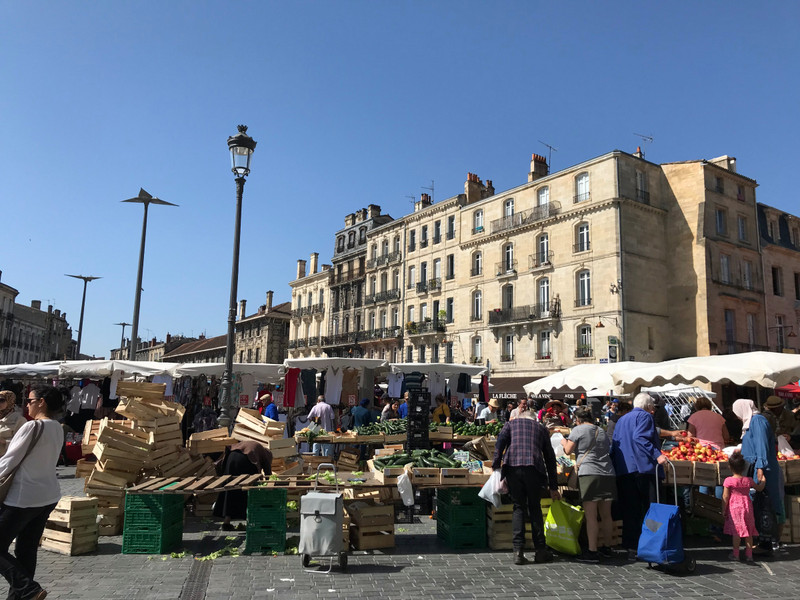 Bordeaux markets