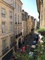 The view from our window in Bordeaux