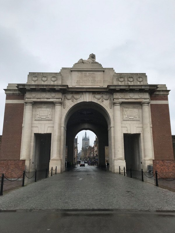 The Menin Gate, Ypres (Belgium)