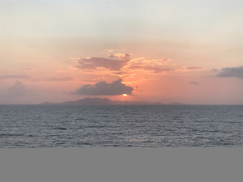 Sunset over the Caribbean (San Andres)