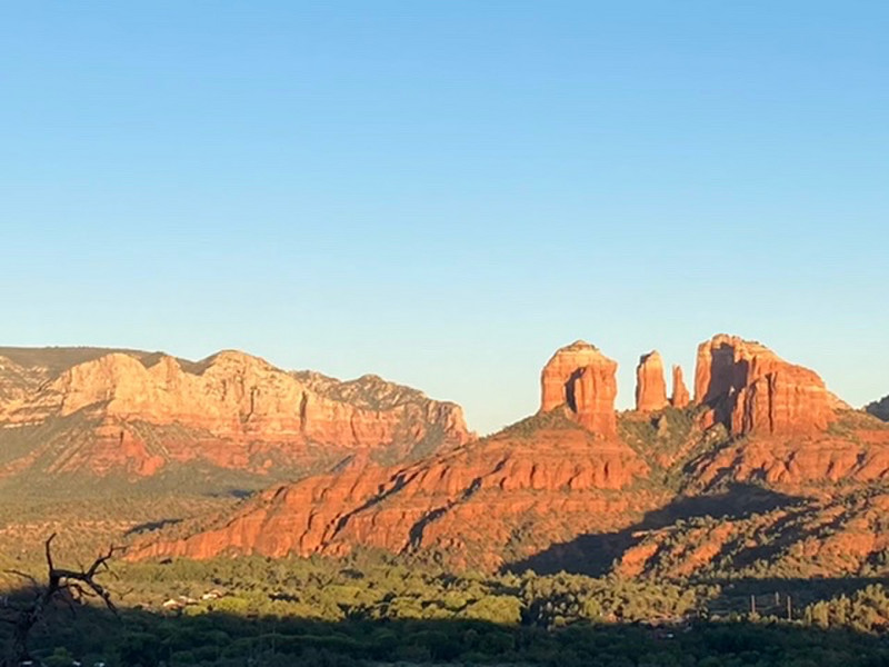 Sunrise over Cathedral Rock