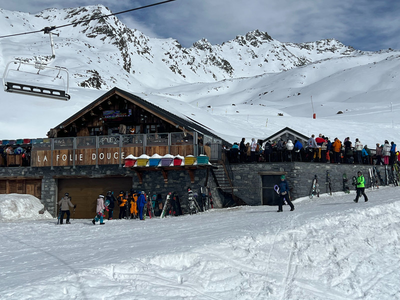 Folie Douce in Val Thorens - apres ski scene