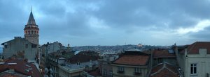 View from our penthouse in Galata