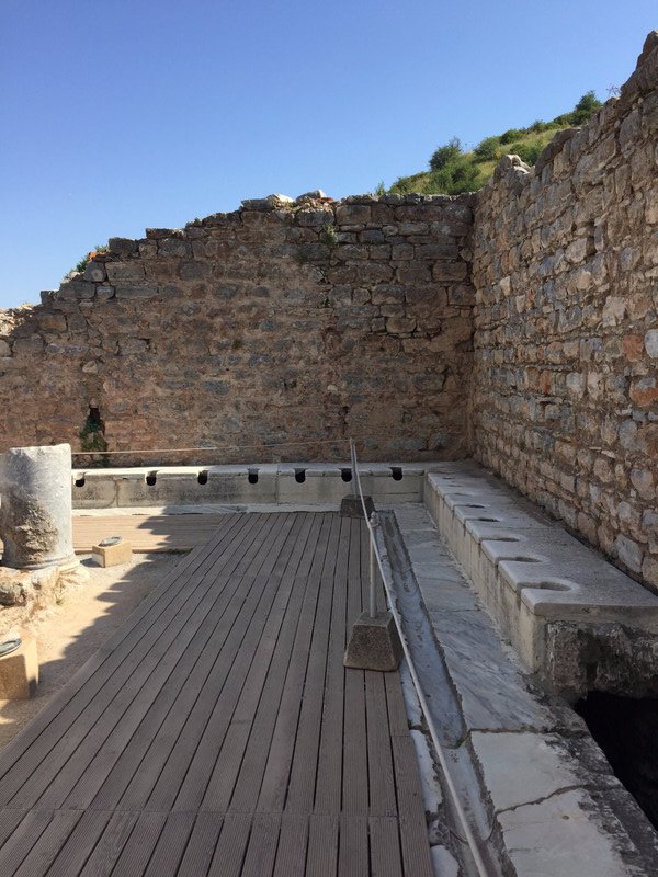 Ephesus public toilets