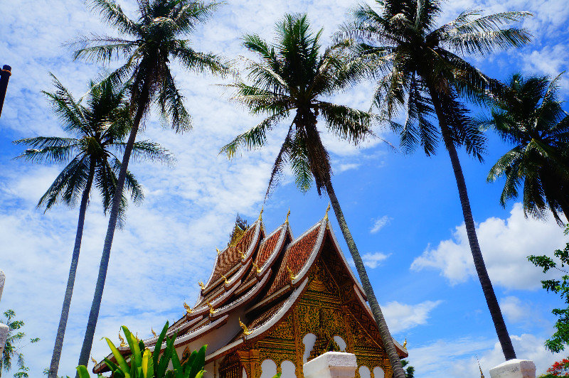 the palace in Luang Prabang