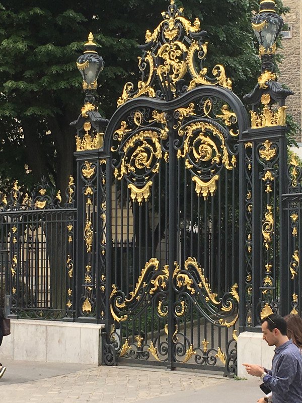Decorative Gate on Champs d’Elysee