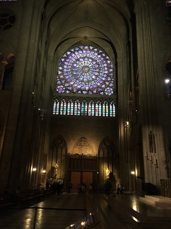Inside Notre-Dame