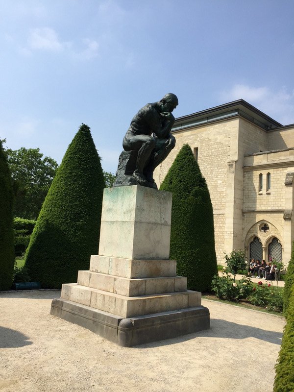 Rodin’s “The Thinker”