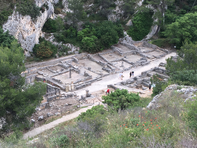 Archaeological site at Glanum
