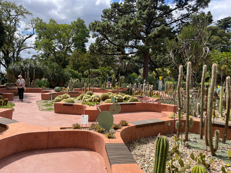 North American Drylands section of Botanical gardens